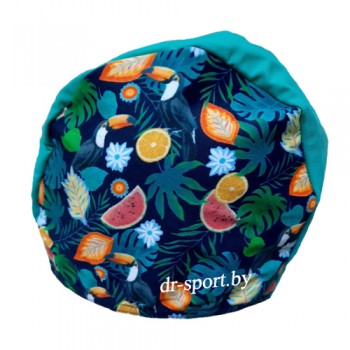 Шапочка для плавания 3226-00 бирюз арбуз